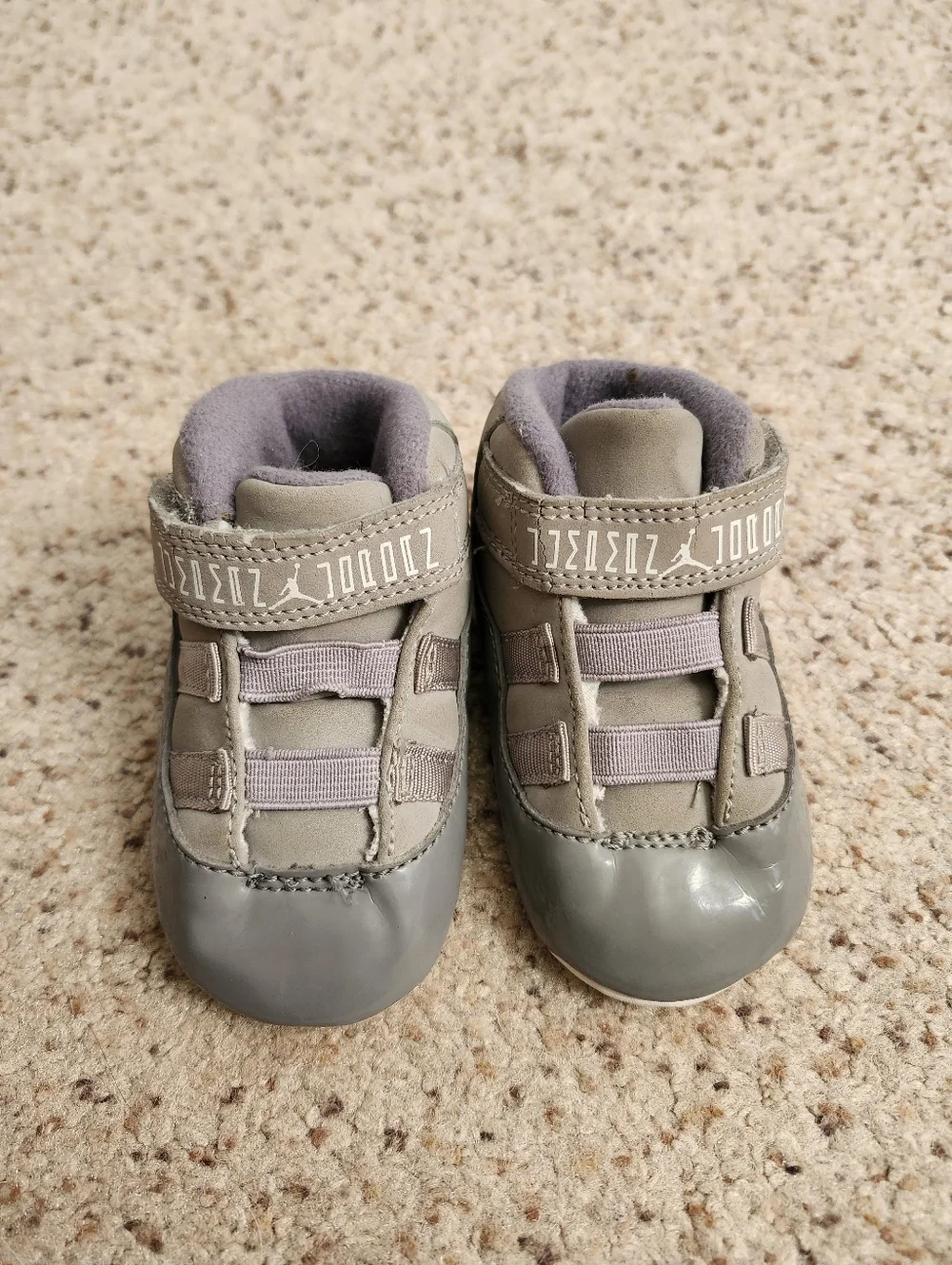 Jordan Baby Gray Shoes